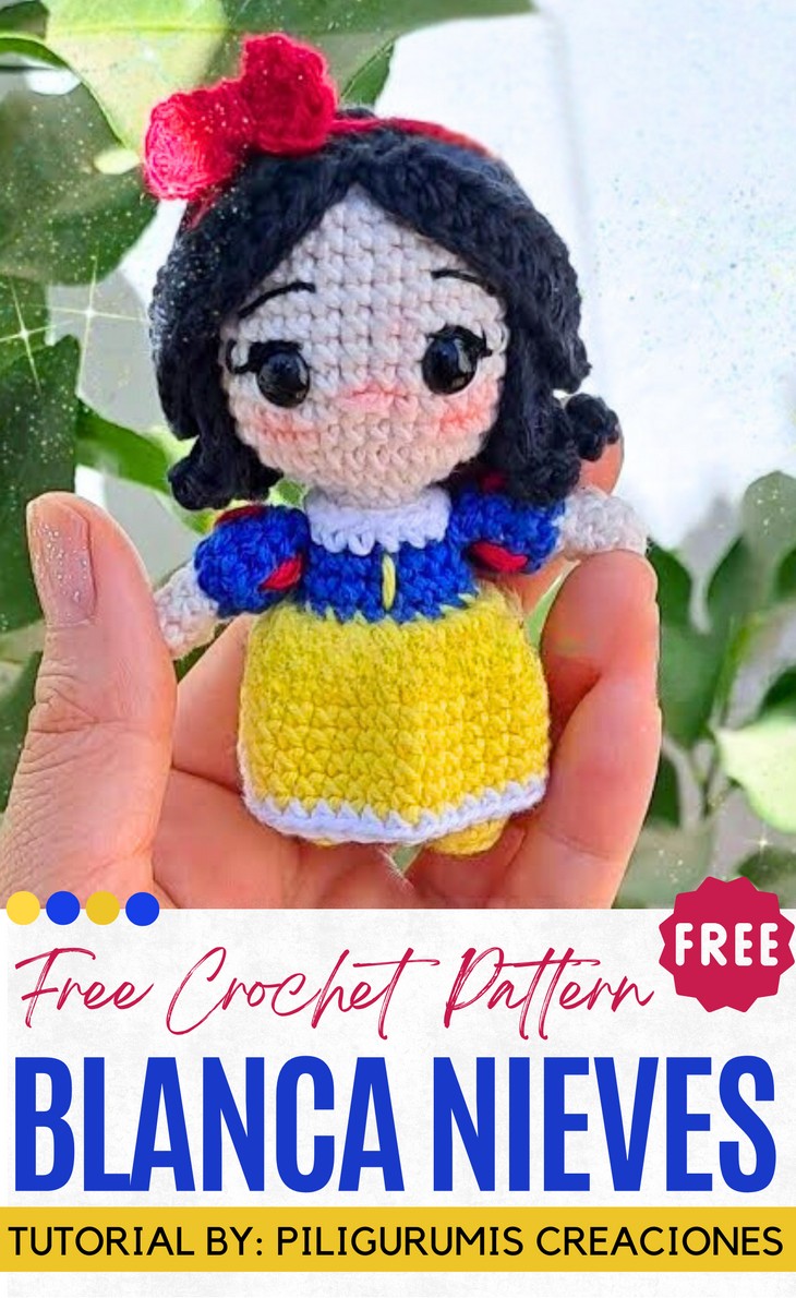 Blanca Nieves Amigurumi Doll