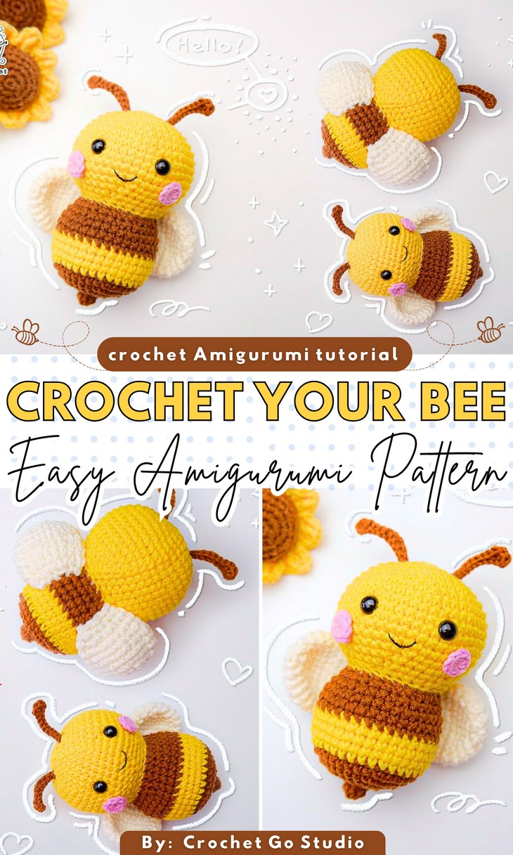 Crochet Quick Bee Amigurumi