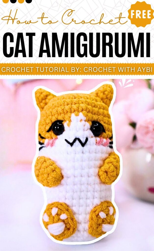 Crochet Cat Amigurumi Pattern Free