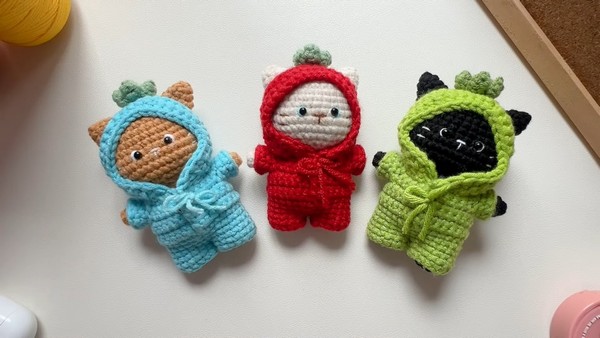 Crochet Cat Dolls