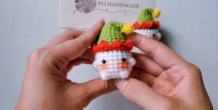 How to Crochet Elf Baby Mushroom for Christmas Last-Minute