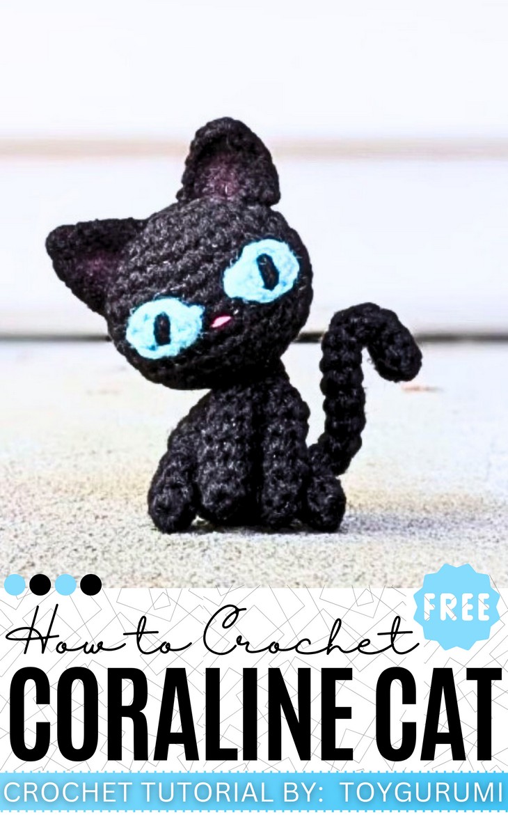 _Crochet Coraline Cat