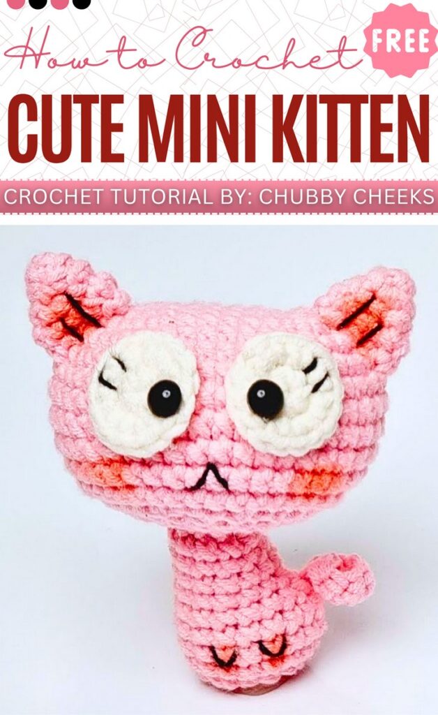 Crochet Cute mini Kitten