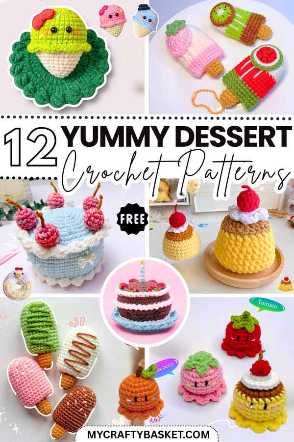 Crochet Dessert Patterns