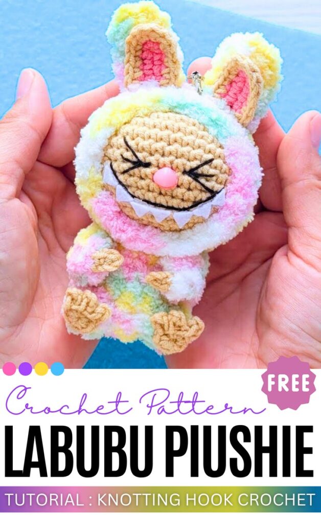 10 Free Crochet Labubu Amigurumi Doll Patterns (Learn Step-by-Step ...