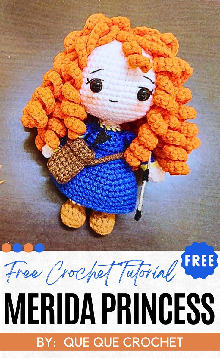 Crochet Merida Princess