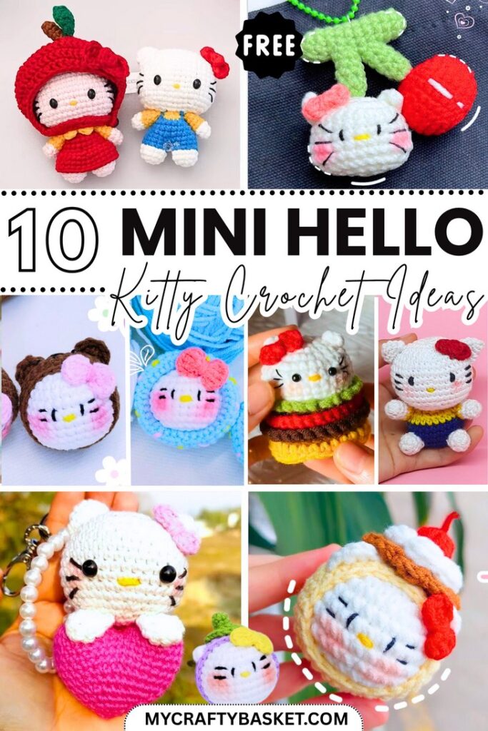 Crochet Mini Hello Kitty Patterns