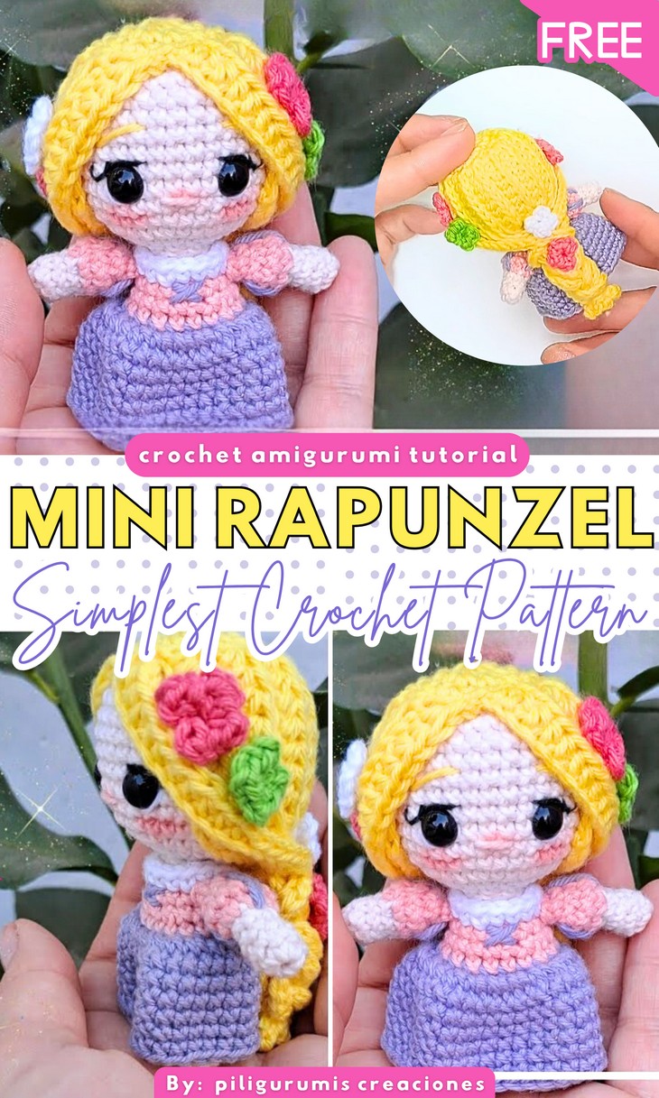 Crochet Mini Rapunzel