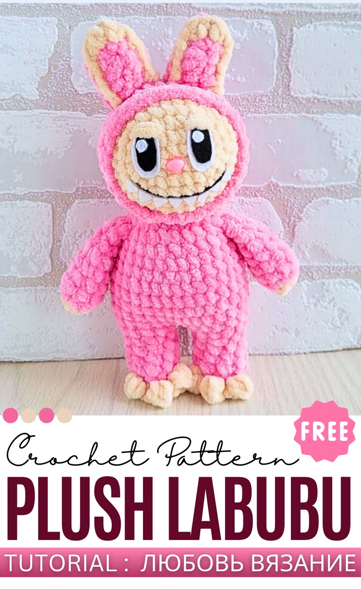 Crochet PLUSH LABUBU