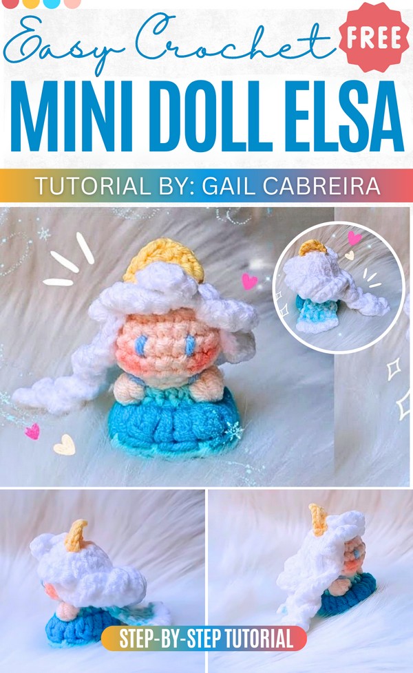 Crochet elsa doll