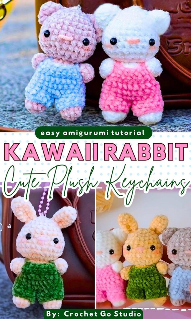 Rabbit and Cat Plushies