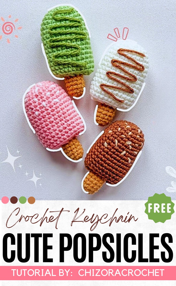 Cute Popsicles Crochet Pattern