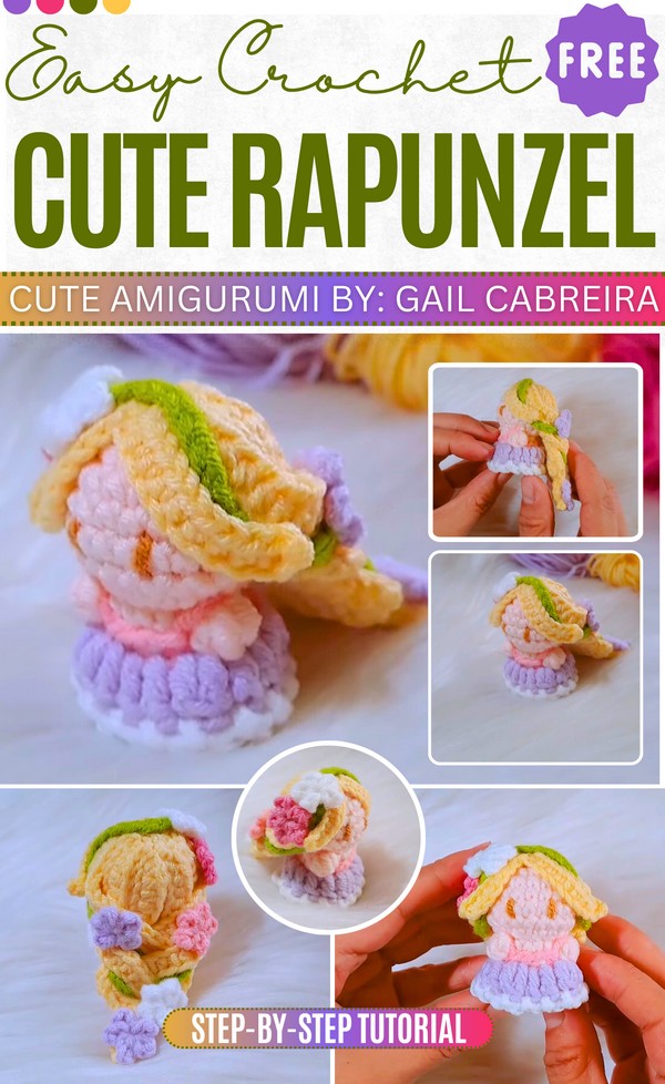 DISNEY PRINCESS RAPUNZEL Amigurumi