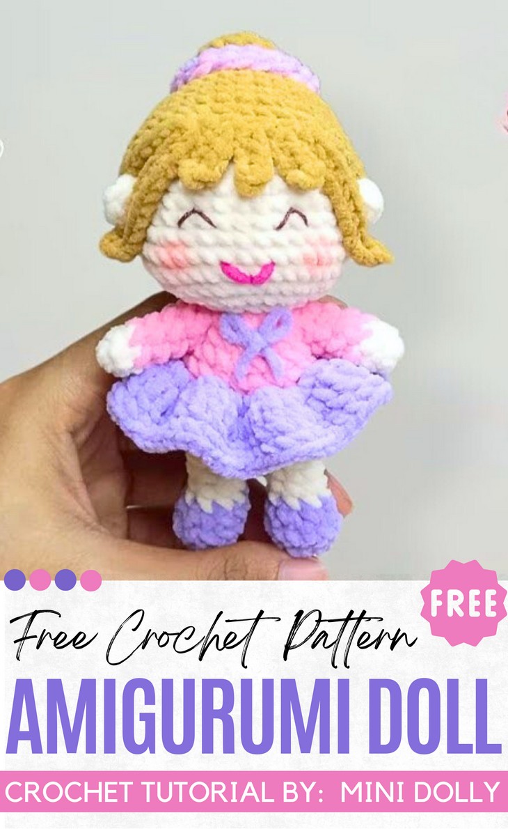 _Free Crochet Pattern Amigurumi Doll