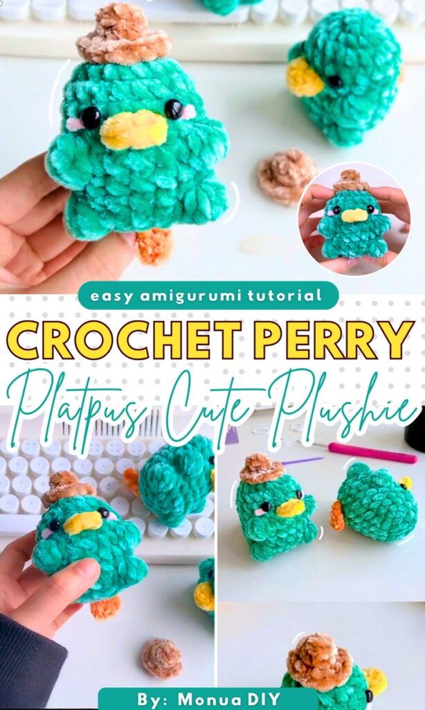 How to Crochet Perry the Platypus