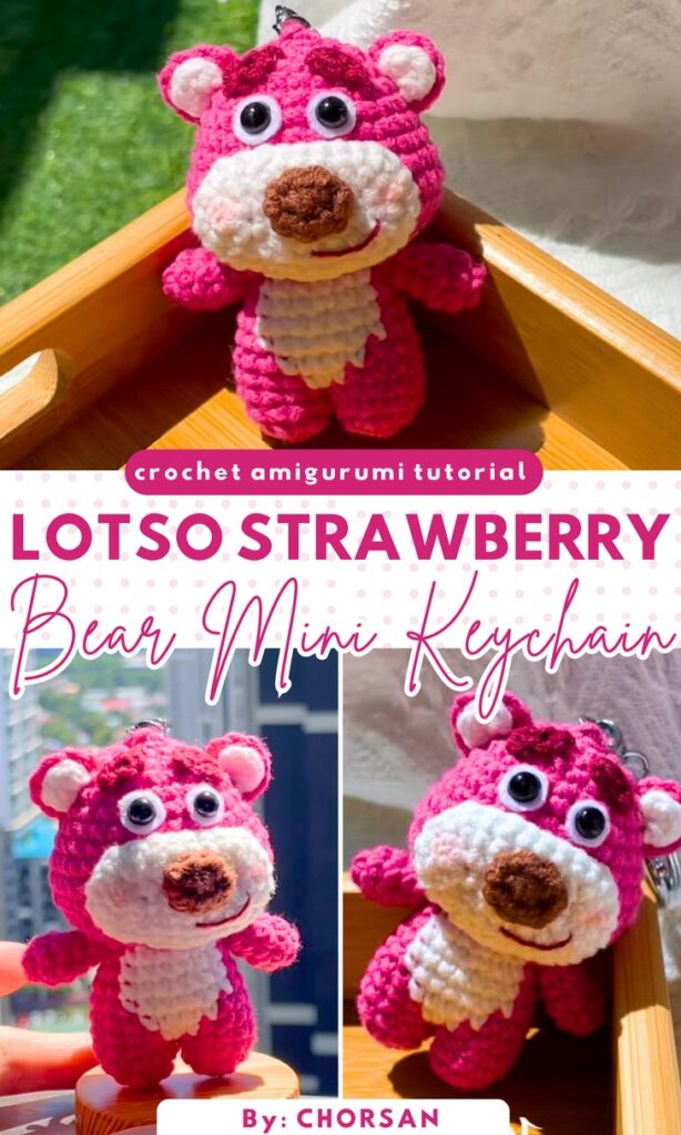 Mini Lotso Strawberry Bear
