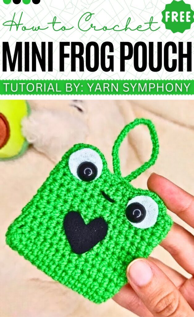 Mini Stupid Frog Pouch Pattern