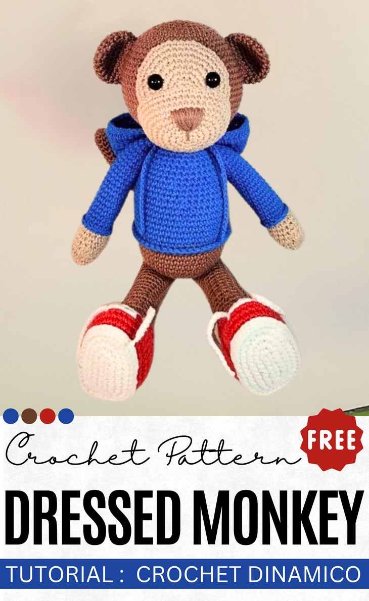 Monkey In Moletom & Sneakers