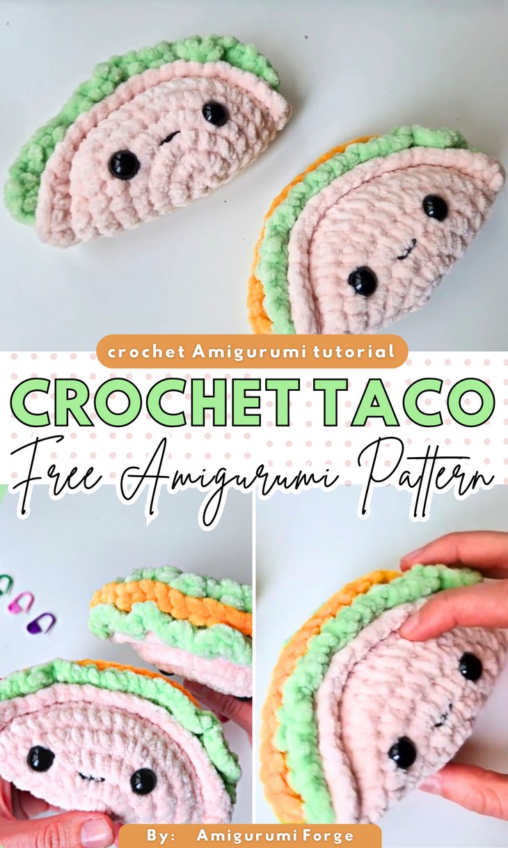 Crochet Taco Amigurumi