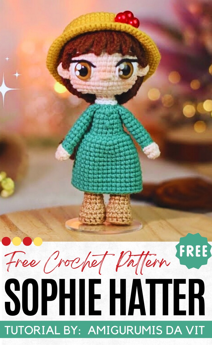 SOPHIE HATTER Amigurumi Pattern