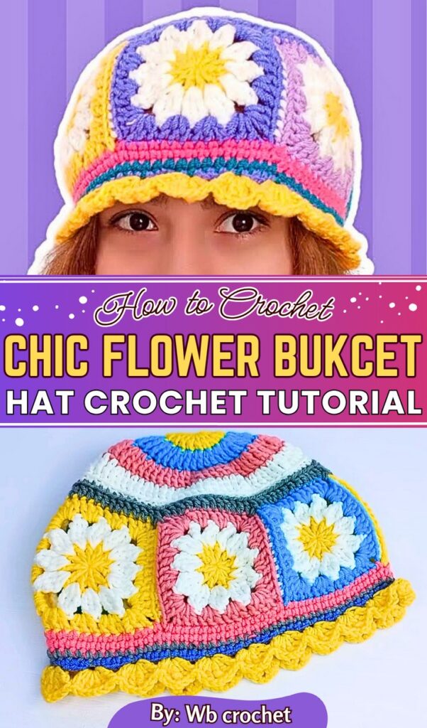 Cozy Crochet Flower Bucket Tutorial