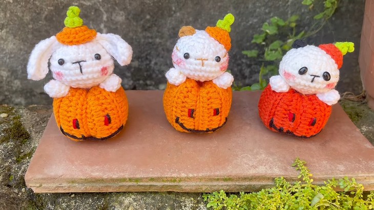 Crochet Amigurumi Pumpkin Pattern (1)