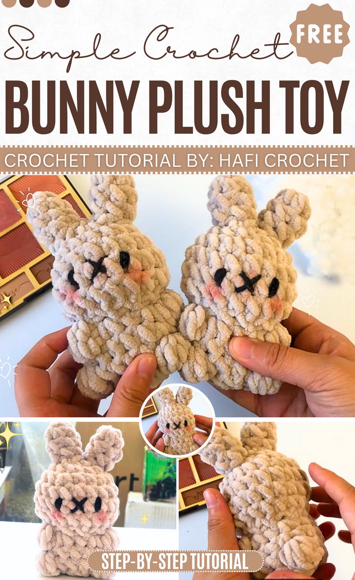 Crochet Bunny plush Toy Pattern