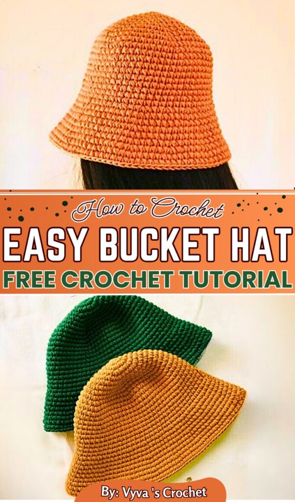 _Crochet EASY Bucket Hat Tutorial
