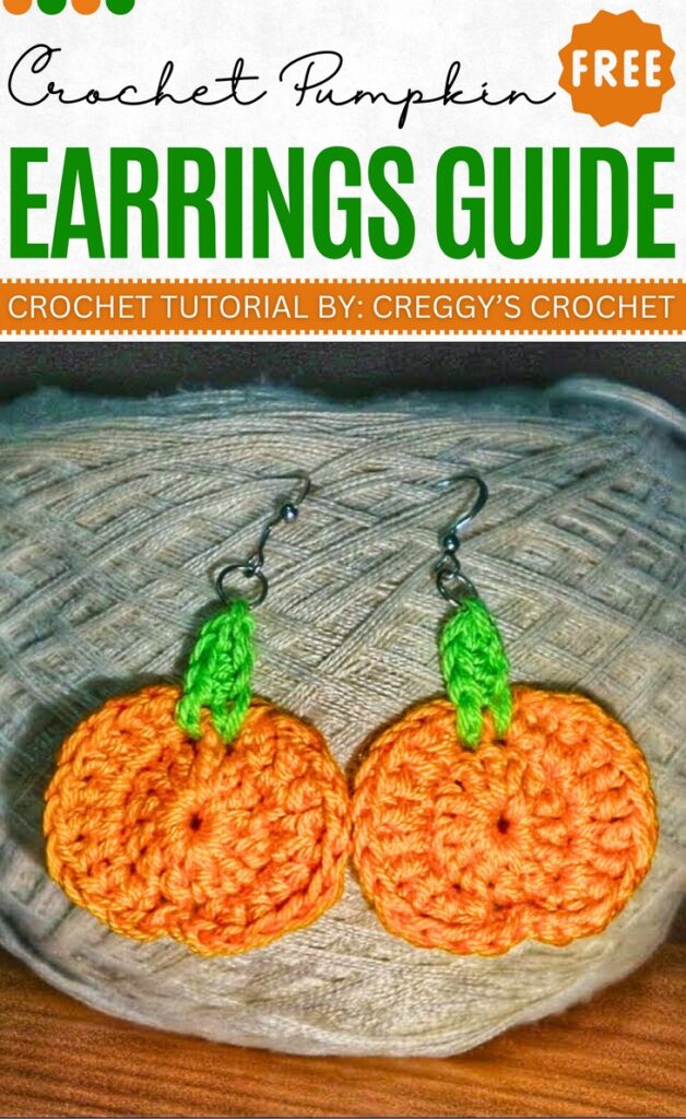 Crochet Earrings Pattern Free