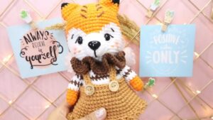 How to Crochet Autumn Fox Amigurumi Doll for Kids