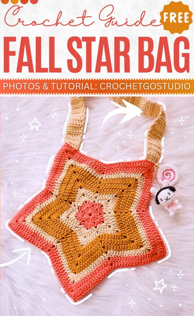 Crochet Fall Star Bag Tutorial