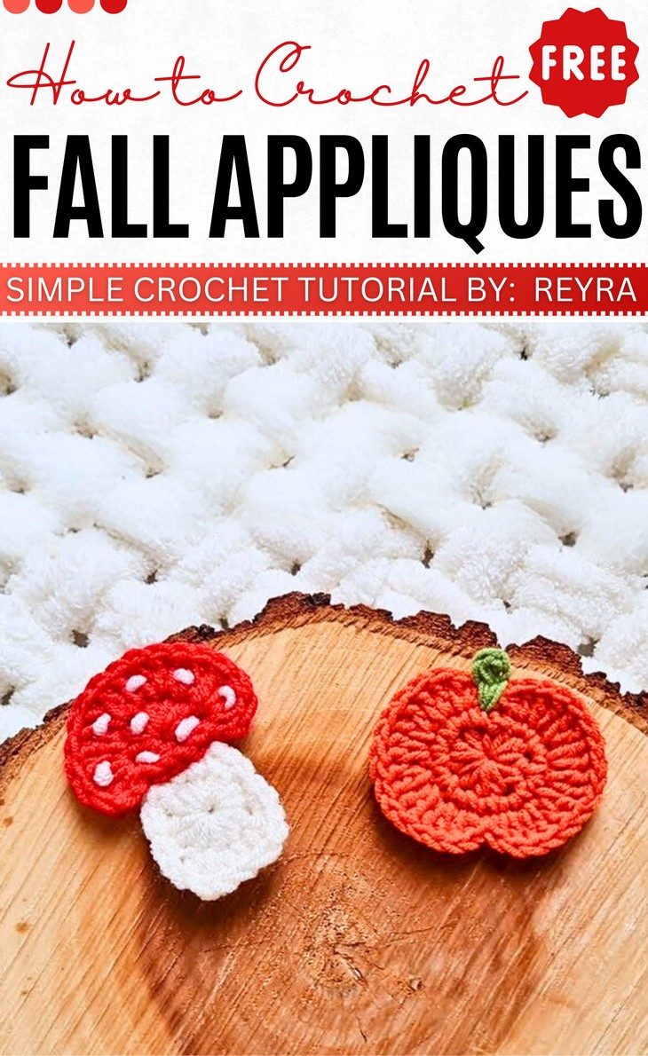Crochet Fall appliques (1)