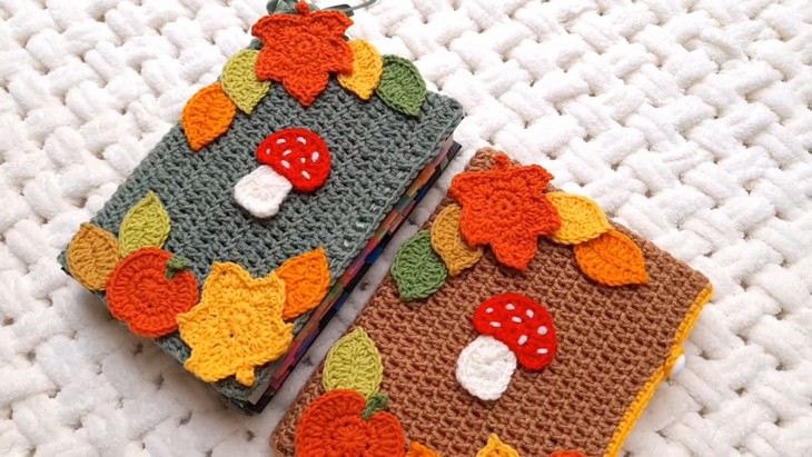 Crochet Fall appliques (2)