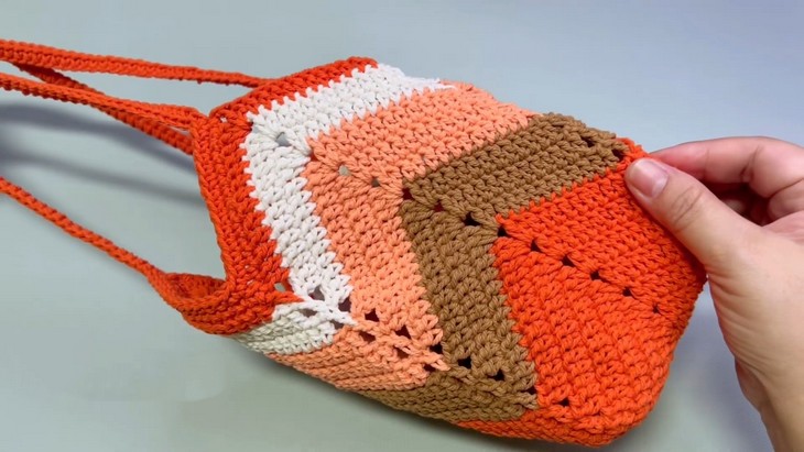 Crochet Falls Granny Base Bag (2)