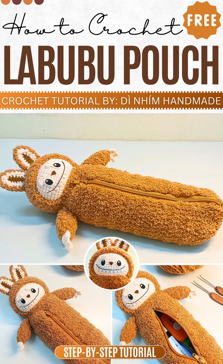 Crochet Labubu Pouch Pattern