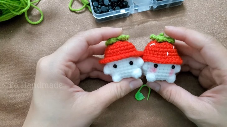 Crochet Mashroom (1)