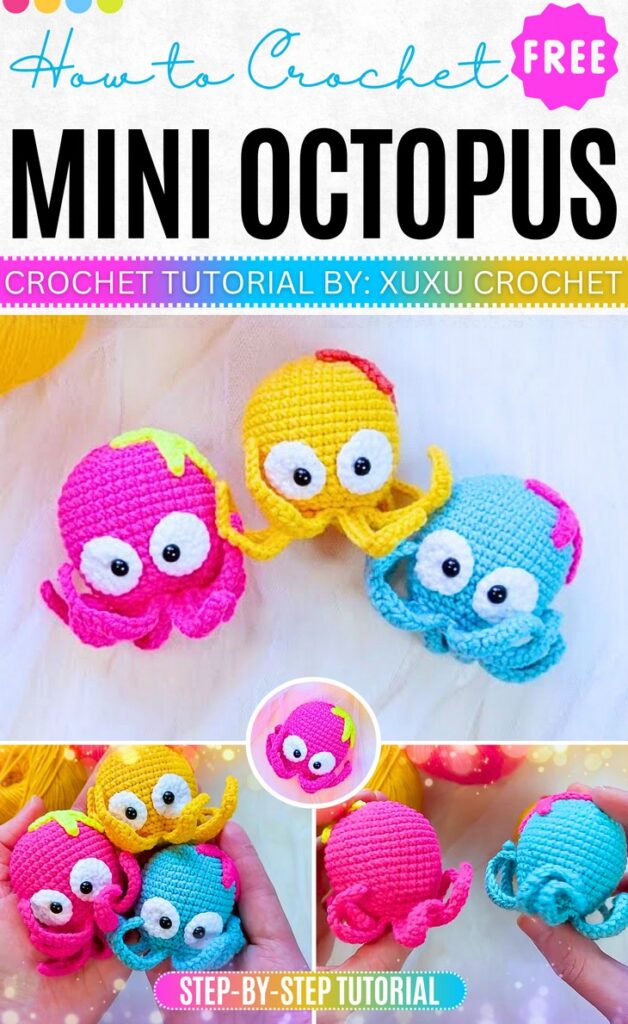 Crochet Mini Octopus Amigurumi