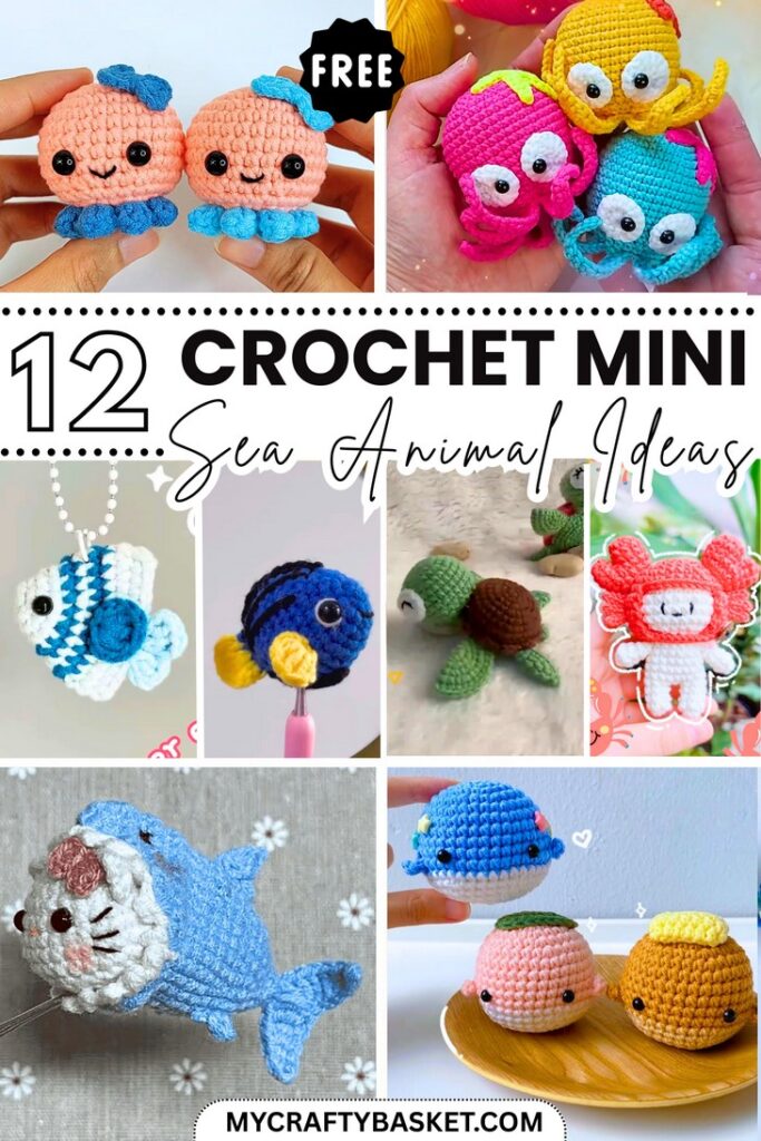 Crochet Mini Sea Animal Ideas