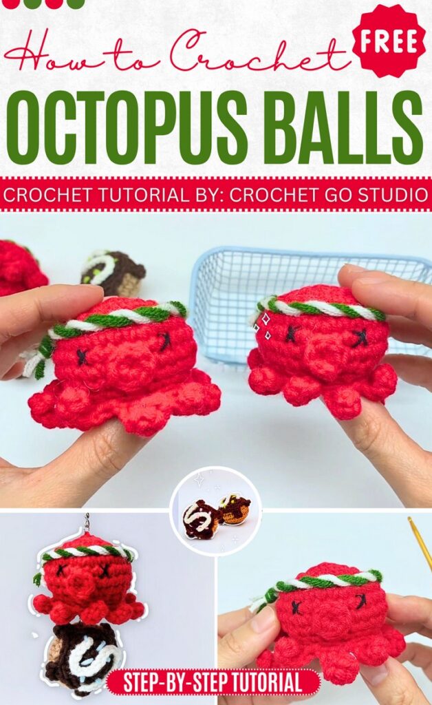 Crochet Octopus Balls Amigurumi