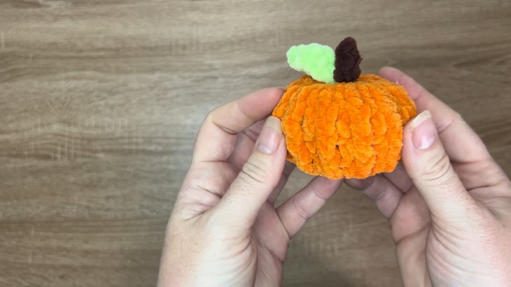 Crochet Plush Pumpkin (3)