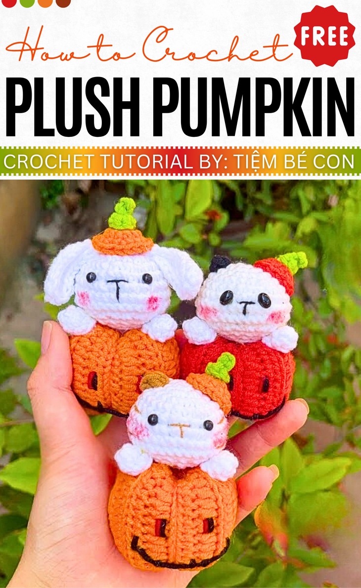 Crochet Plush Pumpkin Pattern