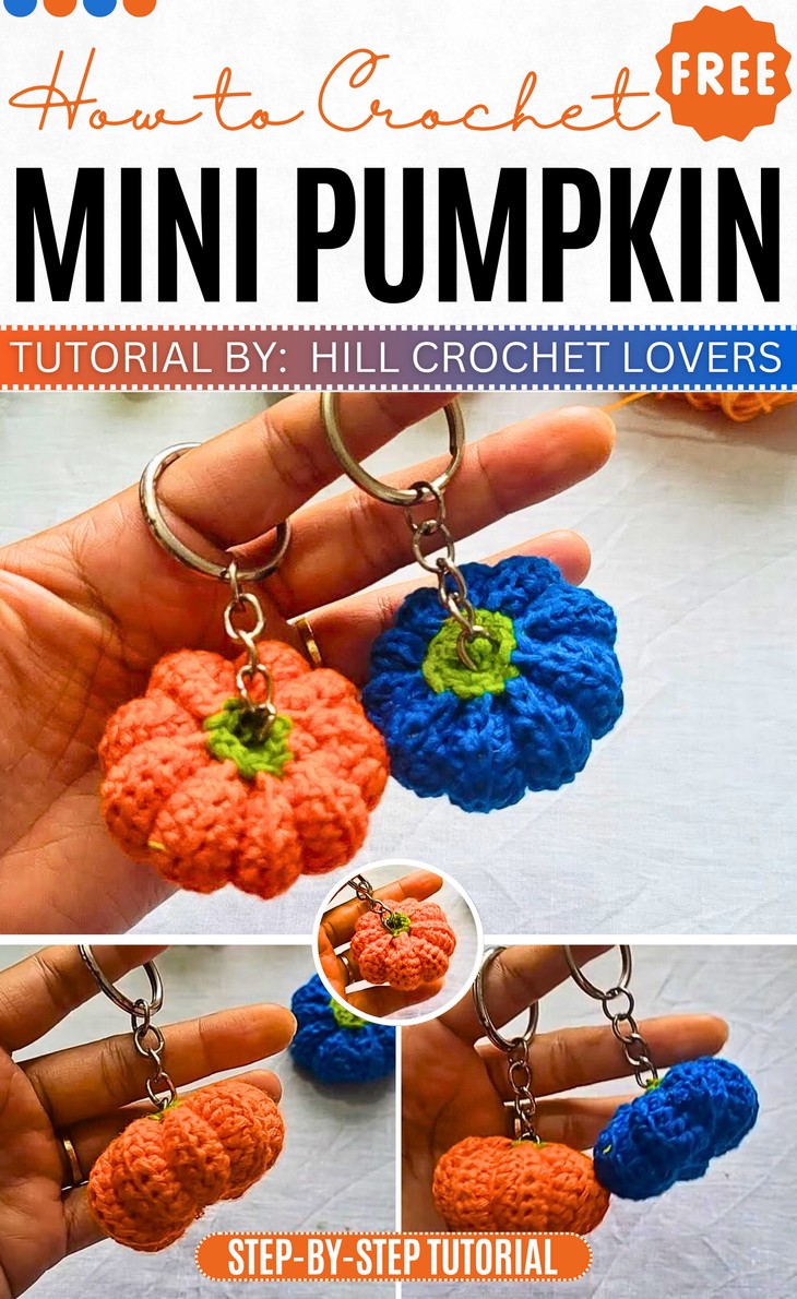 Crochet Pumpkin Fall Cable Cover