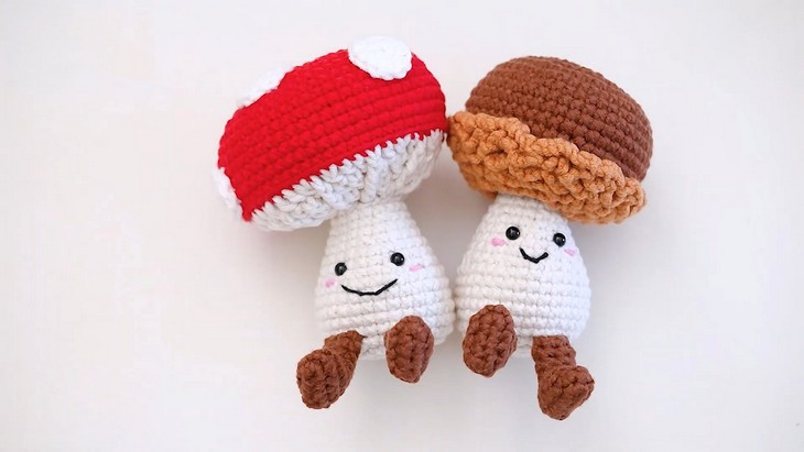 Crochet Toadstool Amigurumi (3)