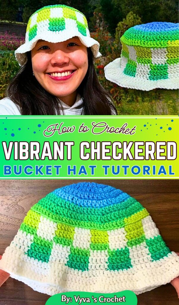 Crochet Vibrant Checkered Pattern