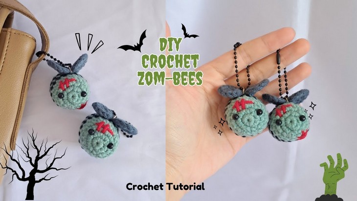 Crochet Zombie Bees (1)