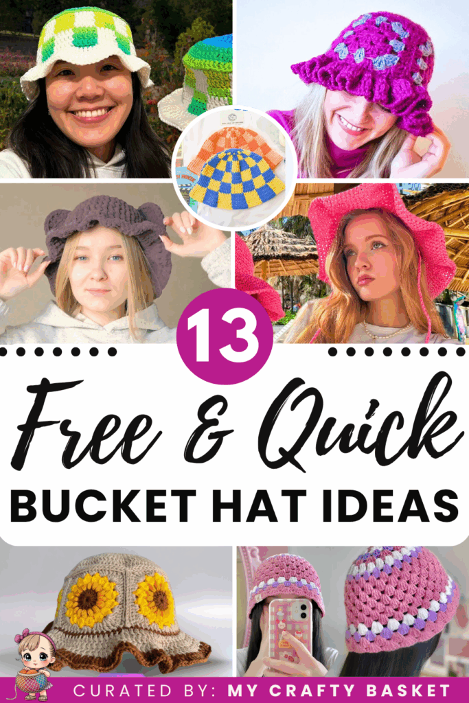 Free Crochet Bucket Hat Ideas