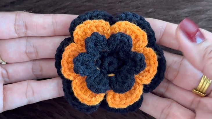 Crochet Hair Tie For Halloween