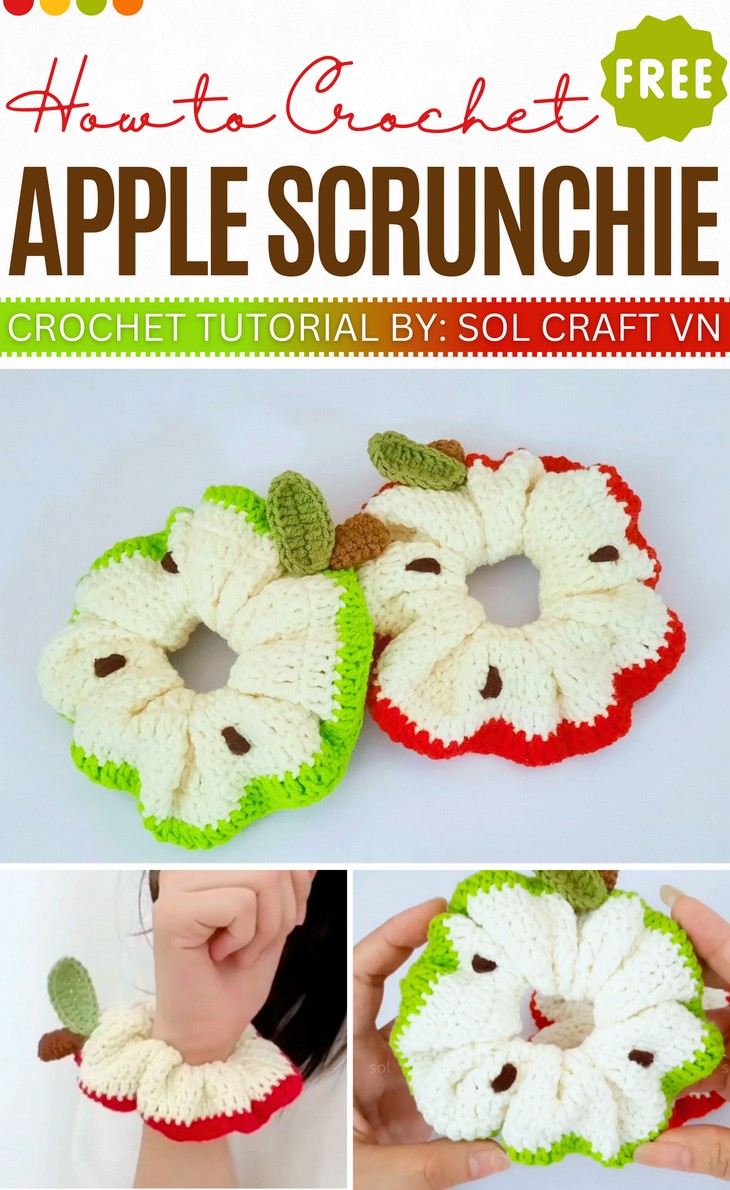 Apple scrunchie