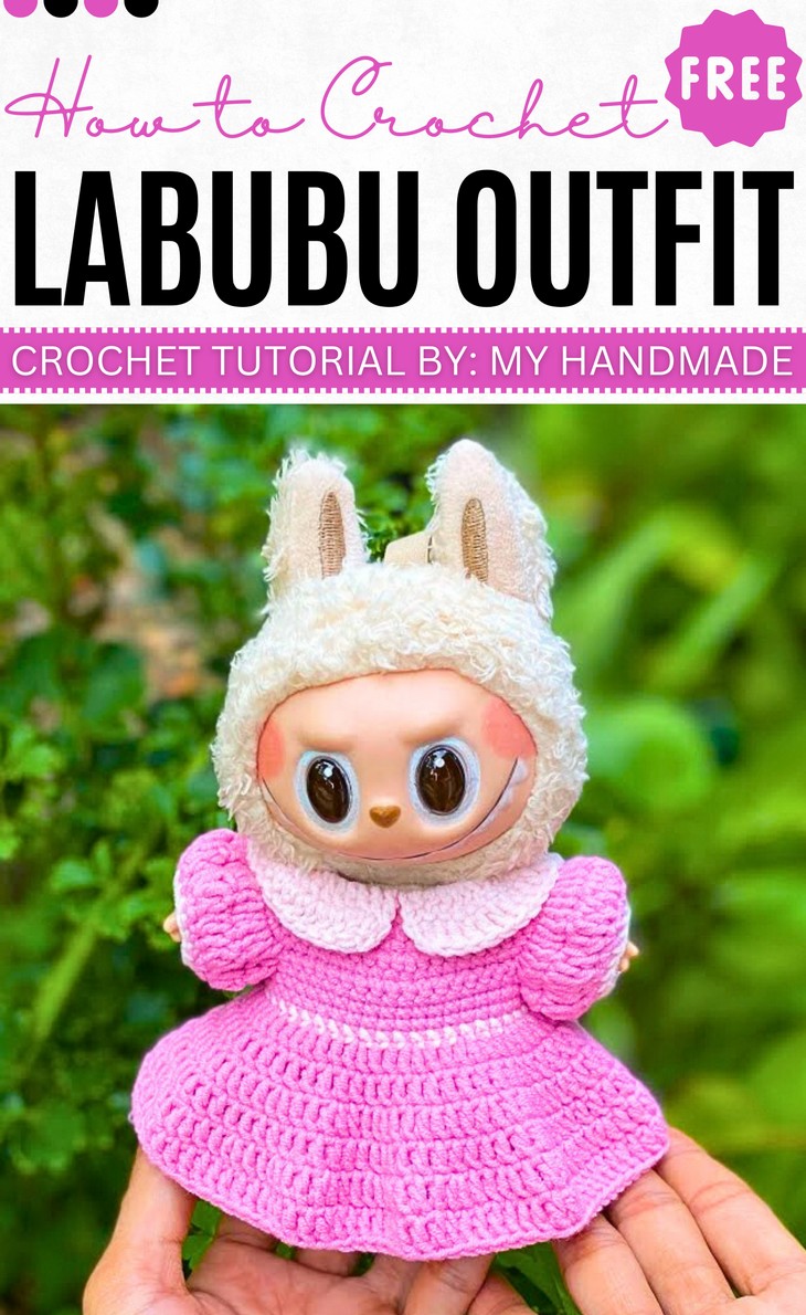 Crochet Chic Labubu Hat Pattern