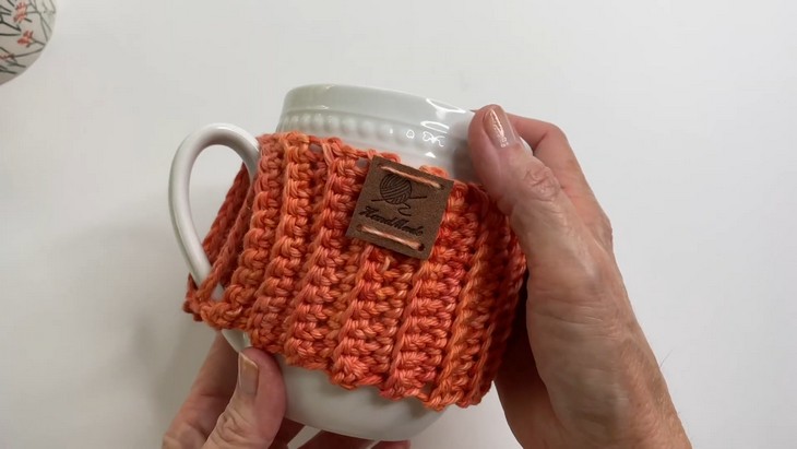 Crochet Cozy and Coaster (3)